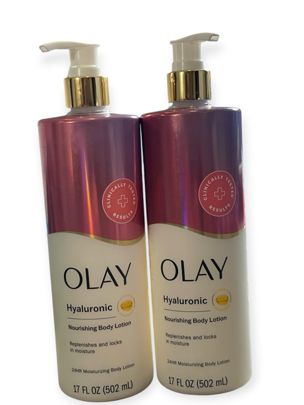 OLAY Hyaluronic Nourishing Body Lotion 17 FL OZ